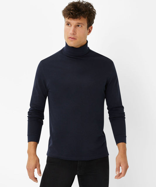 Turtleneck Jumper -Dark Navy