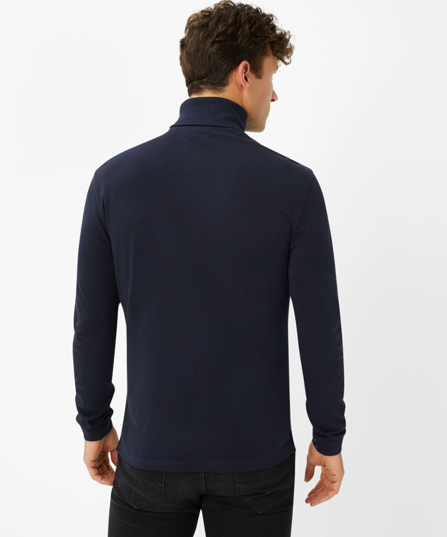 Turtleneck Jumper -Dark Navy