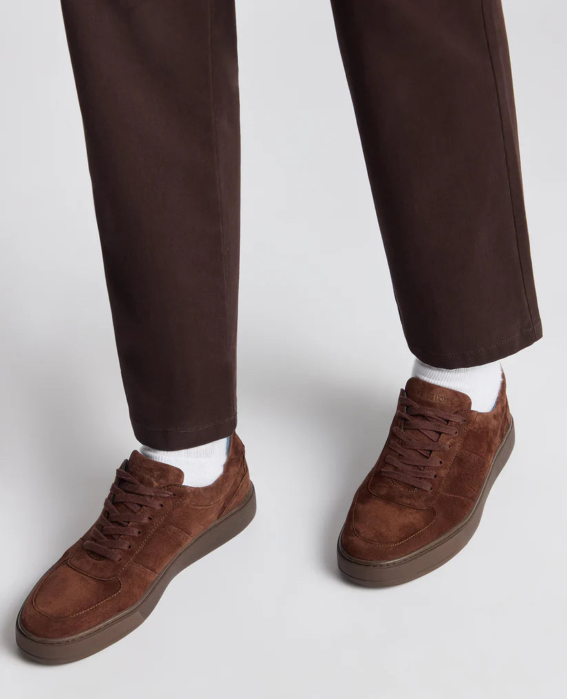 Suede Trainer - Brown