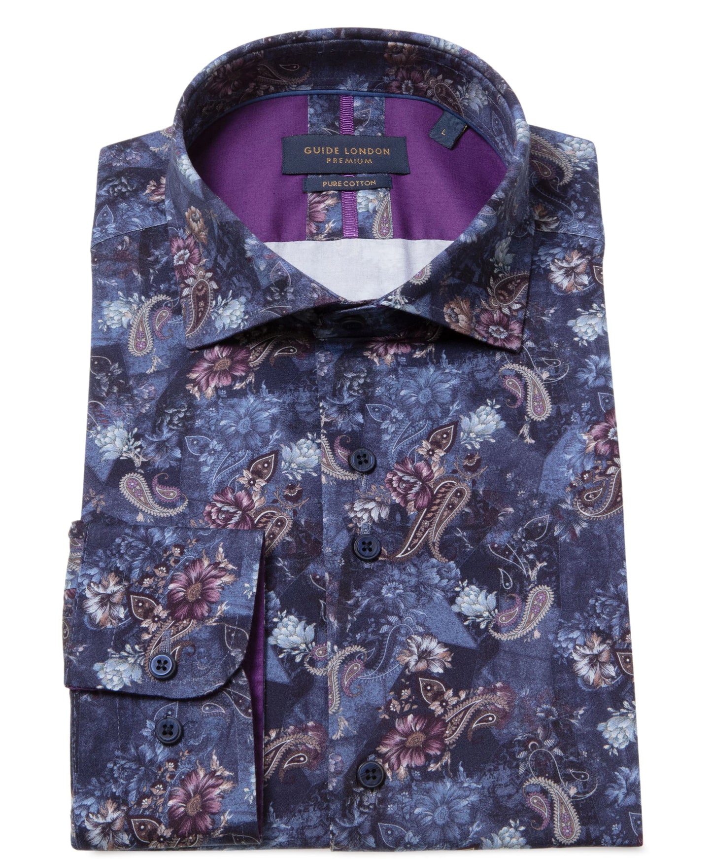 Long sleeve shirt - paisley floral