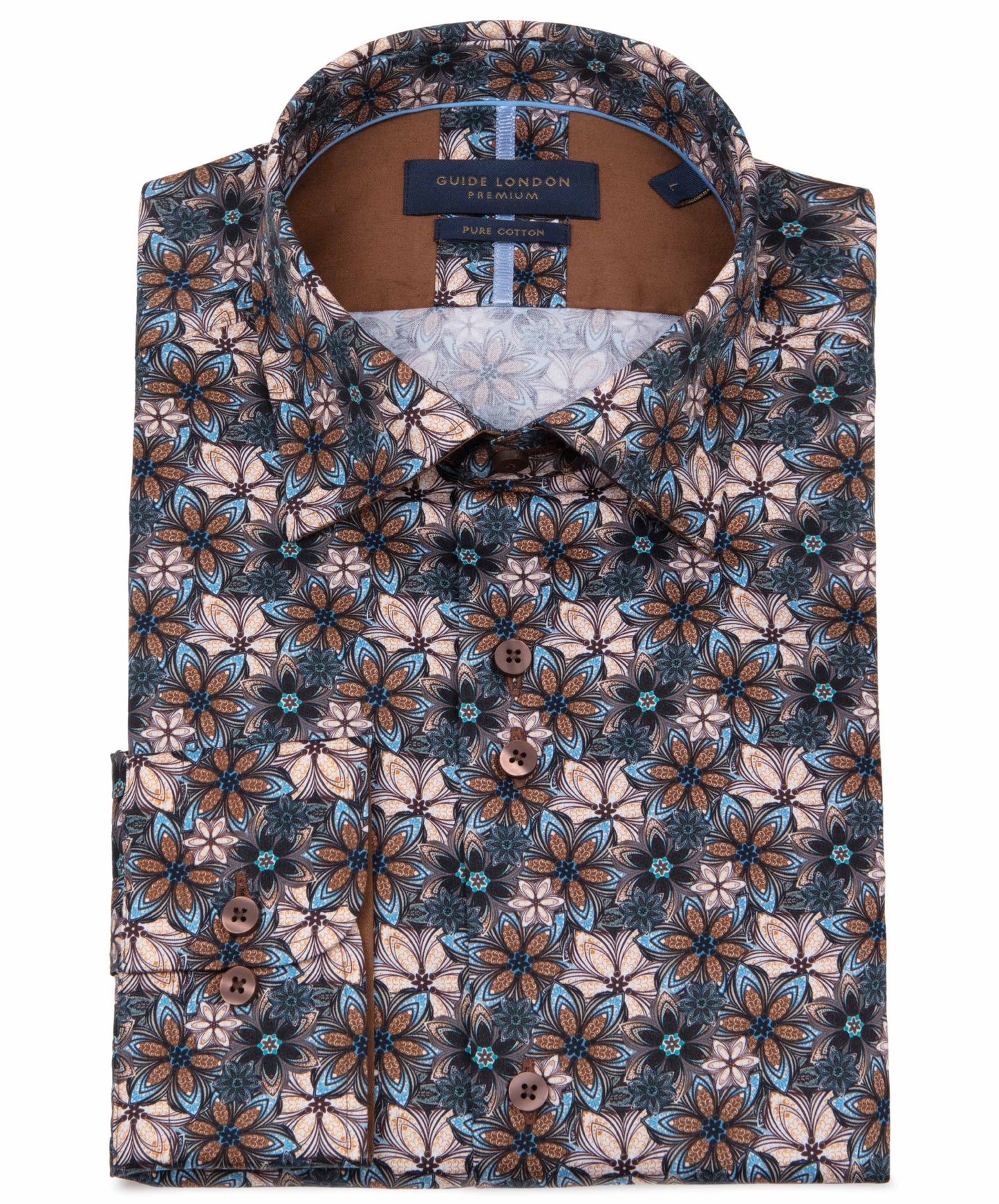 Long sleeve shirt - geometric floral