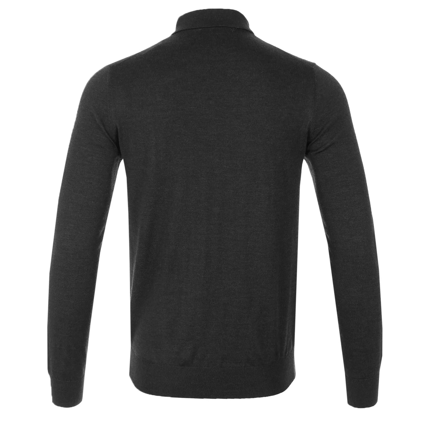 Long sleeve Merino Knit Polo Shirt